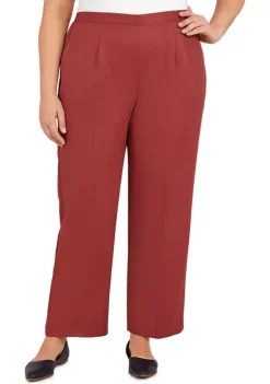 Outlet 🤩 Alfred Dunner Plus Size Classic Fit Pants 🛒 -Alfred Dunner Sales Belk 1024