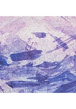 Best Pirce 👏 Alfred Dunner 👩 Women's Split Neck 3/4 Sleeve Scenic Print Top ✔️ -Alfred Dunner Sales Belk 1142