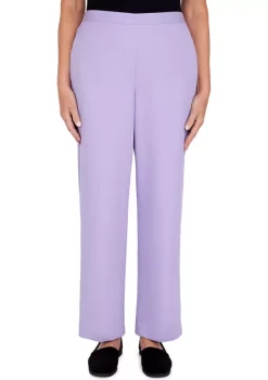 Brand new ✨ Alfred Dunner 👩 Women's Victoria Falls Corduroy Pull-On Straight Leg Regular Length Pants ❤️ -Alfred Dunner Sales Belk 1147