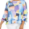 Flash Sale 🛒 Alfred Dunner Plus Size Color Block Print Top 🌟 -Alfred Dunner Sales Belk 1149