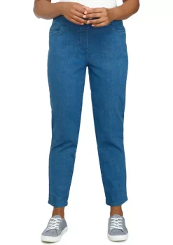 Outlet 🎉 Alfred Dunner 👩 Women's Stretch Denim Pants - Short Length 😍