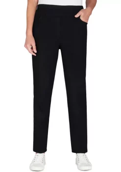 Outlet 🎉 Alfred Dunner 👩 Women's Stretch Denim Pants - Short Length 😍 -Alfred Dunner Sales Belk 129