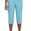 Brand new 💯 Alfred Dunner Petite Twill Pull On Capris ⌛ -Alfred Dunner Sales Belk 1319