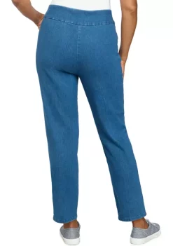 Best Sale 🤩 Alfred Dunner 👩 Women's Denim Stretch Pants 💯 -Alfred Dunner Sales Belk 132