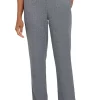 Promo 🔔 Alfred Dunner 👩 Women's Empire State Knit Herringbone Pull-On Straight Leg Short Length Pants ✨ -Alfred Dunner Sales Belk 1335