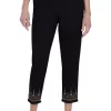 Discount 💯 Alfred Dunner Second Nature Ankle Pants 🎁 -Alfred Dunner Sales Belk 1359