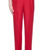 Best Pirce 🎉 Alfred Dunner 👩 Women's Classics Textured Average Length Pants 🌟 -Alfred Dunner Sales Belk 141
