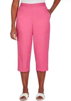 Brand new 🥰 Alfred Dunner 👩 Women's Siesta Key Heat Set Capris ✨ -Alfred Dunner Sales Belk 1465