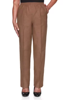Best Sale 😉 Alfred Dunner 👩 Women's Classics Proportioned Pants- Medium Length 🔥 -Alfred Dunner Sales Belk 151