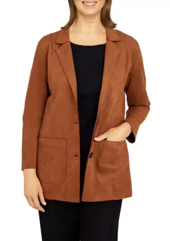 Hot Sale ⭐ Alfred Dunner 👩 Women's Madagascar Leopard Print Split Neck Long Sleeve 👕 Shirt 🔔