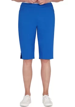 Buy ✨ Alfred Dunner Petite Bermuda Shorts 😍 -Alfred Dunner Sales Belk 1672