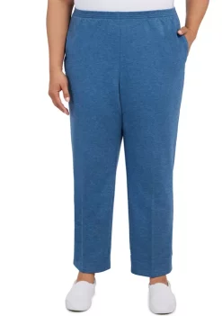 Hot Sale 😍 Alfred Dunner Plus Size Stonehenge Corduroy Pull-On Straight Leg Average Length Pants 🔥 -Alfred Dunner Sales Belk 1845