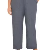 Outlet 🤩 Alfred Dunner Plus Size Empire State Knit Herringbone Pull-On Straight Leg Average Length Pants 🎉 -Alfred Dunner Sales Belk 1892
