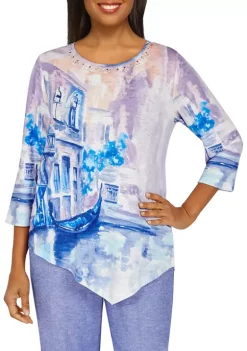 Best reviews of π Alfred Dunner π© Women's Ann Arbor Scenic Knit Top βοΈ