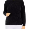Brand new 🎉 Alfred Dunner 👩 Women's Chenille Cable Stitch Sweater 🤩