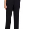 Outlet 🥰 Alfred Dunner 👩 Women's Theater District Twill Pull On Straight Leg Pants - Short 🎁 -Alfred Dunner Sales Belk 2129