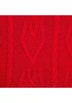 Best Pirce 😍 Alfred Dunner Plus Size Cable Knit Sweater Vest with Woven Heart 👕 Shirt ✨ -Alfred Dunner Sales Belk 2165