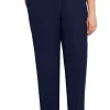 Promo 💯 Alfred Dunner Plus Size Shenandoah Valley Denim Pull-On Straight Leg Short Length Pants 🥰