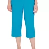 Buy 🥰 Alfred Dunner Petite Classic Fit Capris ❤️