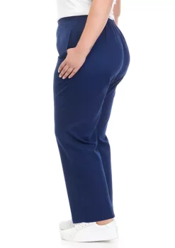 Top 10 👍 Alfred Dunner Plus Size Microfiber Twill Pants 🛒 -Alfred Dunner Sales Belk 2532