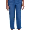 Best deal 😍 Alfred Dunner 👩 Women's Indigo Daze Embroidered Ankle Pants 🤩 -Alfred Dunner Sales Belk 2562