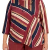 Coupon 🛒 Alfred Dunner Plus Size Splice Stripe Knit Top 🎁 -Alfred Dunner Sales Belk 2620