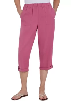 Best reviews of 😀 Alfred Dunner 👩 Women's Palm Desert Capris 🛒 -Alfred Dunner Sales Belk 307