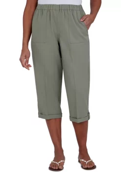 Best reviews of 😀 Alfred Dunner 👩 Women's Palm Desert Capris 🛒 -Alfred Dunner Sales Belk 308
