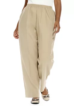 Wholesale 🤩 Alfred Dunner Plus Size Classic Pull On Pants (Average & Short) 🎁 -Alfred Dunner Sales Belk 337