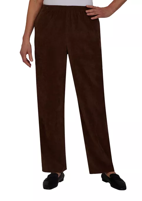 Promo ❤️ Alfred Dunner Petite Classic Corduroy Pant - Short Length ❤️ 3 Promo ❤️ Alfred Dunner Petite Classic Corduroy Pant - Short Length ❤️
