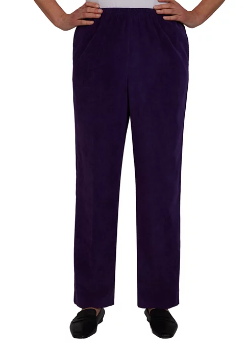 Promo ❤️ Alfred Dunner Petite Classic Corduroy Pant - Short Length ❤️ 16 Promo ❤️ Alfred Dunner Petite Classic Corduroy Pant - Short Length ❤️ - Image 14