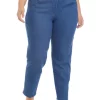 Coupon 🥰 Alfred Dunner Plus Size Stretch Denim Medium Length 👖 Jeans ⭐