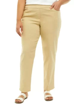 Coupon 🥰 Alfred Dunner Plus Size Stretch Denim Medium Length 👖 Jeans ⭐ -Alfred Dunner Sales Belk 513