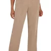 Buy 🌟 Alfred Dunner 👩 Women's Stonehenge Corduroy Pull on Straight Leg Average Length Pants 🔔 -Alfred Dunner Sales Belk 625