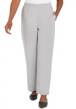 Buy 🌟 Alfred Dunner 👩 Women's Stonehenge Corduroy Pull on Straight Leg Average Length Pants 🔔 -Alfred Dunner Sales Belk 628