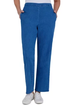 Best reviews of 🧨 Alfred Dunner 👩 Women's Indigo Daze Proportioned Medium Pants 😍