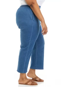 Buy ✔️ Alfred Dunner Plus Size Proportioned Short Pants 🥰 -Alfred Dunner Sales Belk 733