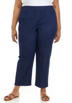 Buy ✔️ Alfred Dunner Plus Size Proportioned Short Pants 🥰 -Alfred Dunner Sales Belk 734