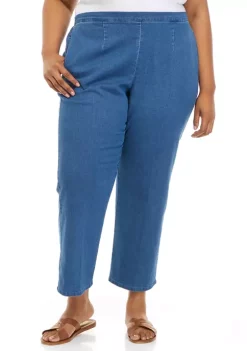 Buy ✔️ Alfred Dunner Plus Size Proportioned Short Pants 🥰 -Alfred Dunner Sales Belk 735