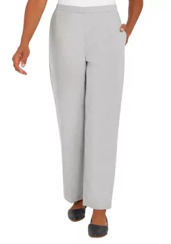 Best Pirce ✨ Alfred Dunner Petite Stonehenge Corduroy Pull-On Straight Leg Short Length Pants 🎉 -Alfred Dunner Sales Belk 752