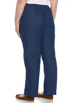 Cheap 😀 Alfred Dunner Plus Size Classic Proportioned Short Pant ❤️ -Alfred Dunner Sales Belk 815