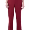 Promo 🔔 Alfred Dunner 👩 Women's Sloane Street Twill Proportioned Medium Pants 🌟 -Alfred Dunner Sales Belk 83