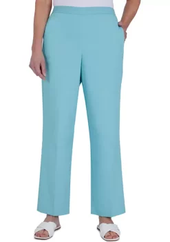 Outlet 😉 Alfred Dunner Petite Isle of Capri Proportioned Pants 💯 -Alfred Dunner Sales Belk 854