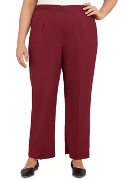 Best reviews of 🛒 Alfred Dunner Plus Size Classic Fit Fineline Twill Pants 🛒 -Alfred Dunner Sales Belk 90
