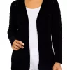 Hot Sale 😍 Alfred Dunner 👩 Women's Open Front Chenille Cardigan with Pockets 💯 -Alfred Dunner Sales Belk 91