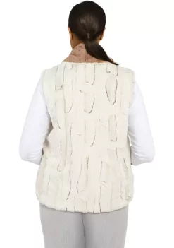 Best reviews of ⭐ Alfred Dunner Plus Size Faux Fur Vest ⭐ -Alfred Dunner Sales Belk 990